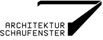 Logo der Architektur Schaufenster