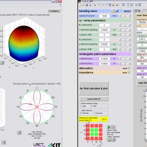 Programm zur Berechnung der Schallabstrahlung von Oberflächen